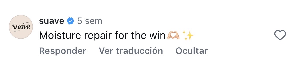 Mensaje de una marca