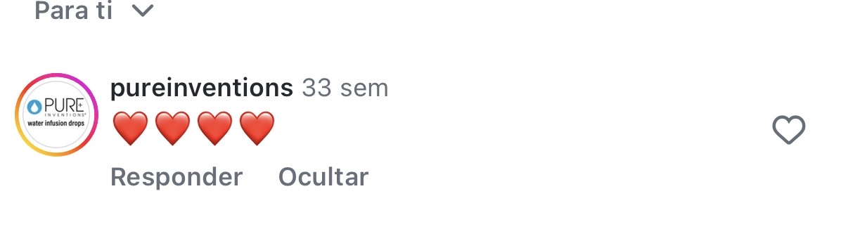 Mensaje de una marca